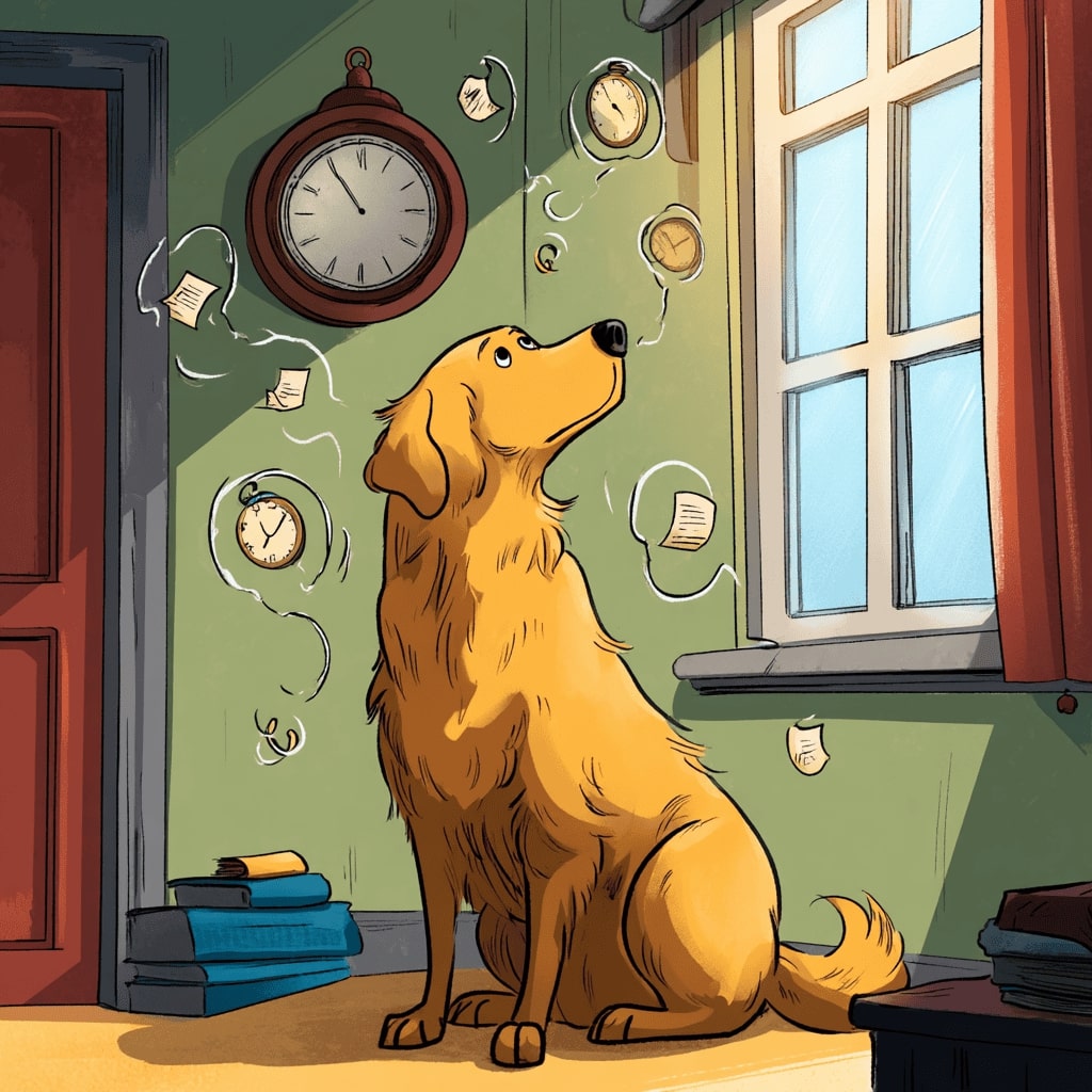 dog can smell time
