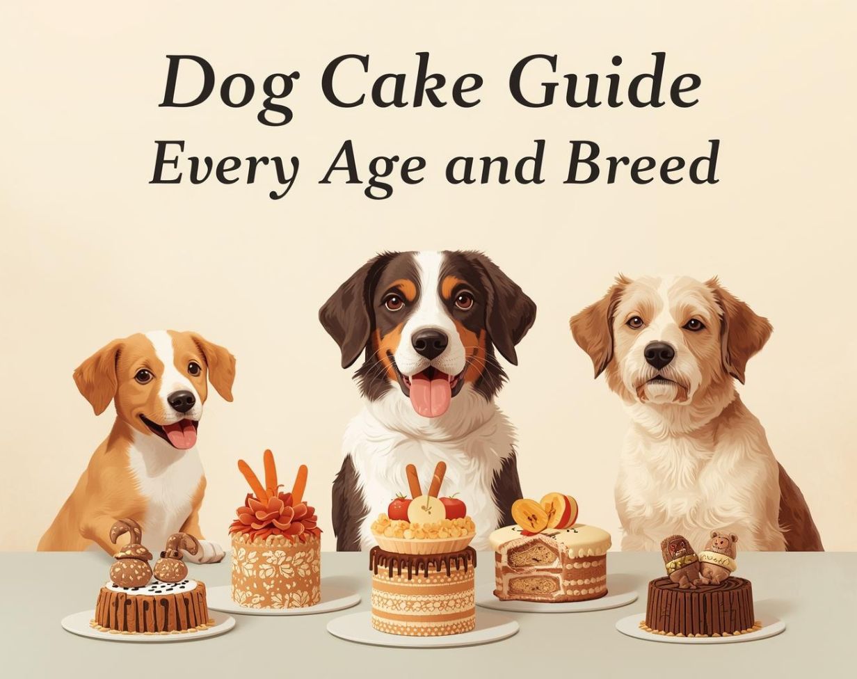 dog cake guide by age and breed