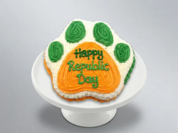 Republic Day Special Paw Cake