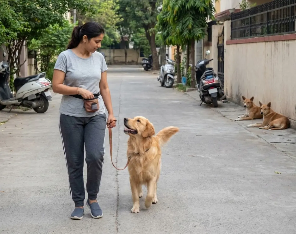 How to Train Your Dog to Behave Around Street Dogs During Walks