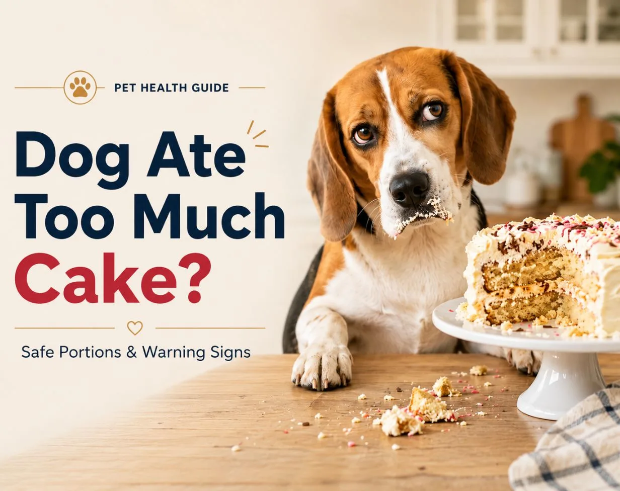What Happens If My Dog Eats Too Much Cake? Safe Portions & Warning Signs